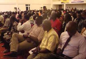 Section of the people that attended the NPP Educational Forum in Kumasi