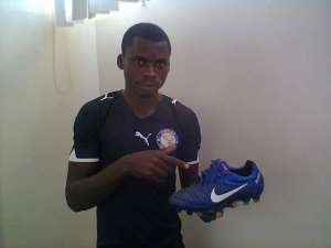 Berekum Chelsea defender Akakpo aims high in Ghana League.