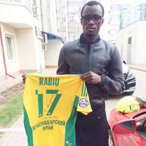 Win a signed jersey by Ghana midfielder Rabiu Mohammed!