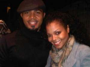Ramsey Nouah and Janet Jackson