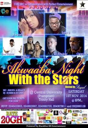 The Akwaaba Night With The Stars Hosted By Raquel