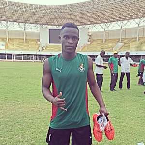 Raymond Gyasi trained with Ghana U23