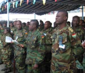 Soldiers ordered to speak French