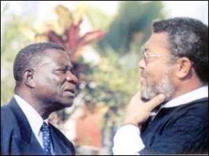President Mills Gives Former President Rawlings a double Slap in the Face
