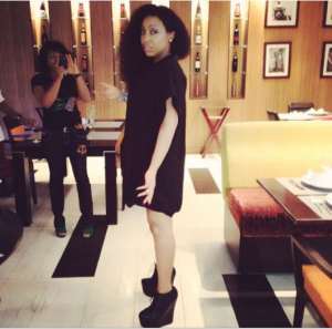 Rita Dominic’s Stunning Dress To Lagos Event (Picture)