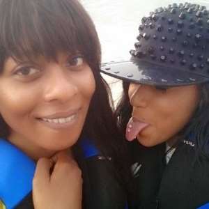 Rukky Sanda Pierces Tongue With Gold