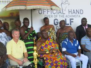 Asantehene Otumfuo Promotes Golf In Ghana And Says The Sport Can Bring Laurels
