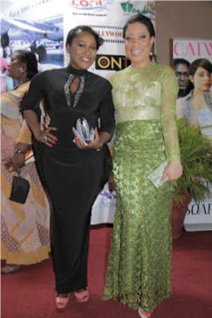 PHOTONEWS: Nollywood Actress/Actor at the Weekend Getaway Movie Premiere