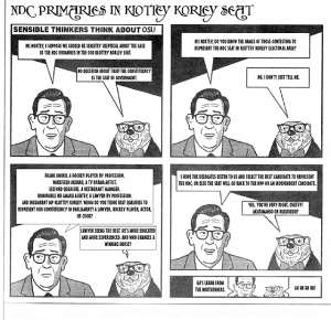 NDC PRIMARIES KLOTTEY KORLEY, SEAT OF GOVERNMENT