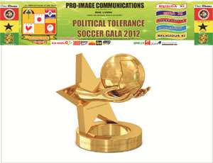 The Trophy For The Political Tolerance Soccer Gala