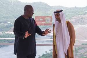 Abu Dhabi gives Ghana 100 million