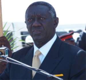 President Kufuor leaves for Tunisia, China