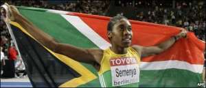 Semenya won gold at the World Championships in 2009
