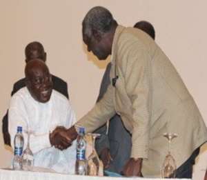 Ex-President Kufuor and Nana Akufo-Addo