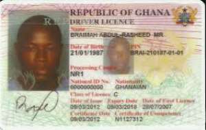 Corruption In Ghana: Mad Man Issued With A Drivers Licence: Just Pay Bribe And You Are Good To Go:
