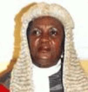 Justice Georgina Theodora Wood - Chief Justice