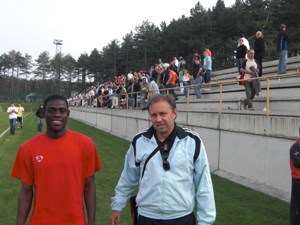 Rajevac breaks off holidays to monitor players