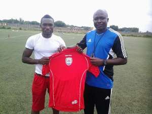 Ambitious Inter Allies new signing Sam Ayew Yeboah targets goal king
