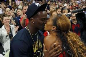 Image of the day: Sanya Richards and Aaron Ross displaying their love