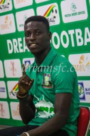 Dreams FC complete signing of Liberty striker Michael Sarpong on three-year deal