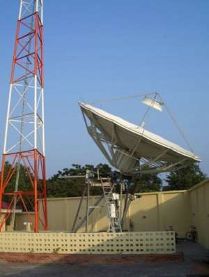 GHANA AT THE CUTTING EDGE OF SATELLITE COMMUNICATION