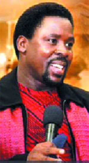 TB Joshua: Mills is not the only Prez who visits me
