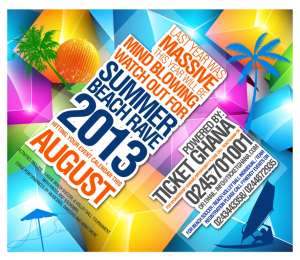 2nd Annual Summer Beach Rave for this August