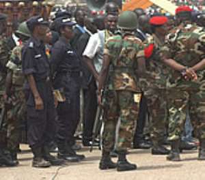Security Services sign Book of Condolence