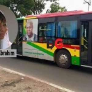 NDC Girl Grabs GH3.6m Bus Branding Contract
