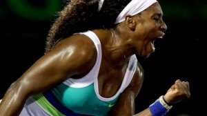 Tennis: Serena Williams arrives at the Miami Tournament by bike!