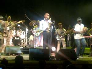 Seun performed live in London @ the Theatre Royal(Nigeria House)last night.