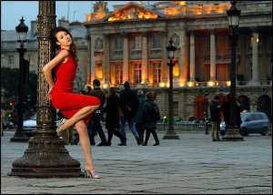 The Sexy Lady In Red