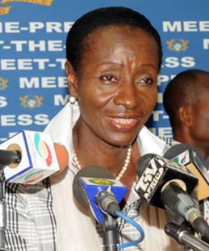 Sherry-Ayittey, Ghana's Health Minister