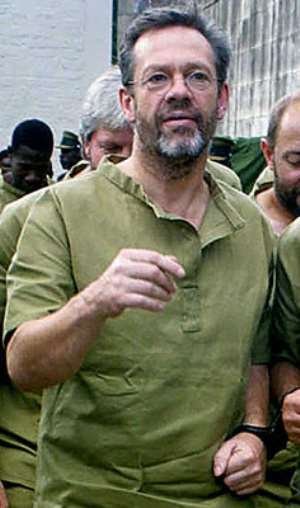 Former British, soldier Simon Mann