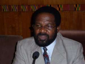 Portrait of Dr Alfred Nii Okoe Vanderpuije, Chief Executive Officer of the Accra Metropolitan Assembly