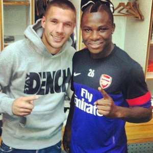'Play Podolski': Emmanuel Frimpong urges Arsene Wenger to play German