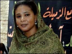 A Sudanese woman