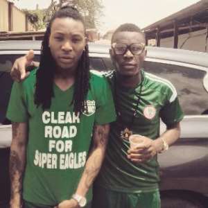 Solidstar Shoots Video For Super Eagles Theme Song