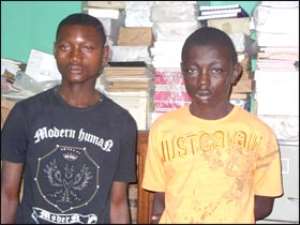 JHS Students Grabbed For Robbery