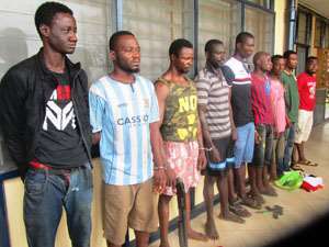 11 Suspected Robbers Arrested In Kumasi