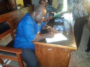 Three Krobo MDAs Sign MOU With Traditional Leaders And Vulnerable Groups