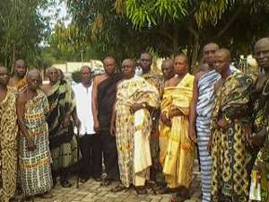 Sefwi Chiefs in a memorable pose after the meeting