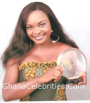 Beverly Afaglo Picks Best Actress Award In Nigeria + Photos