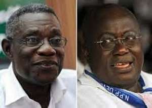President Mills and Nana Akuffo Addo