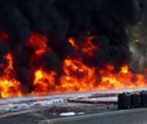 Hundreds die in fuel tanker fire in Kenya