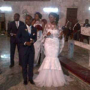 First Picture: Teju Babyface Weds Beauty Queen Lover, Tobi Banjoko