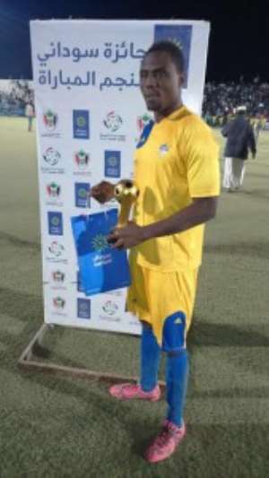 Ghanaian striker Ezekiel Tetteh weaves magic in Sudanese top-flight