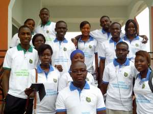 The 350 G-ROC Team making things happen in Ghana