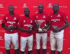 The Victorious Nigerian Team Pose With Their Trophies