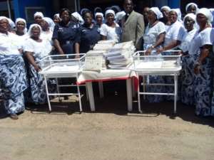 The Women Followship of Police Curch donated to police hospital